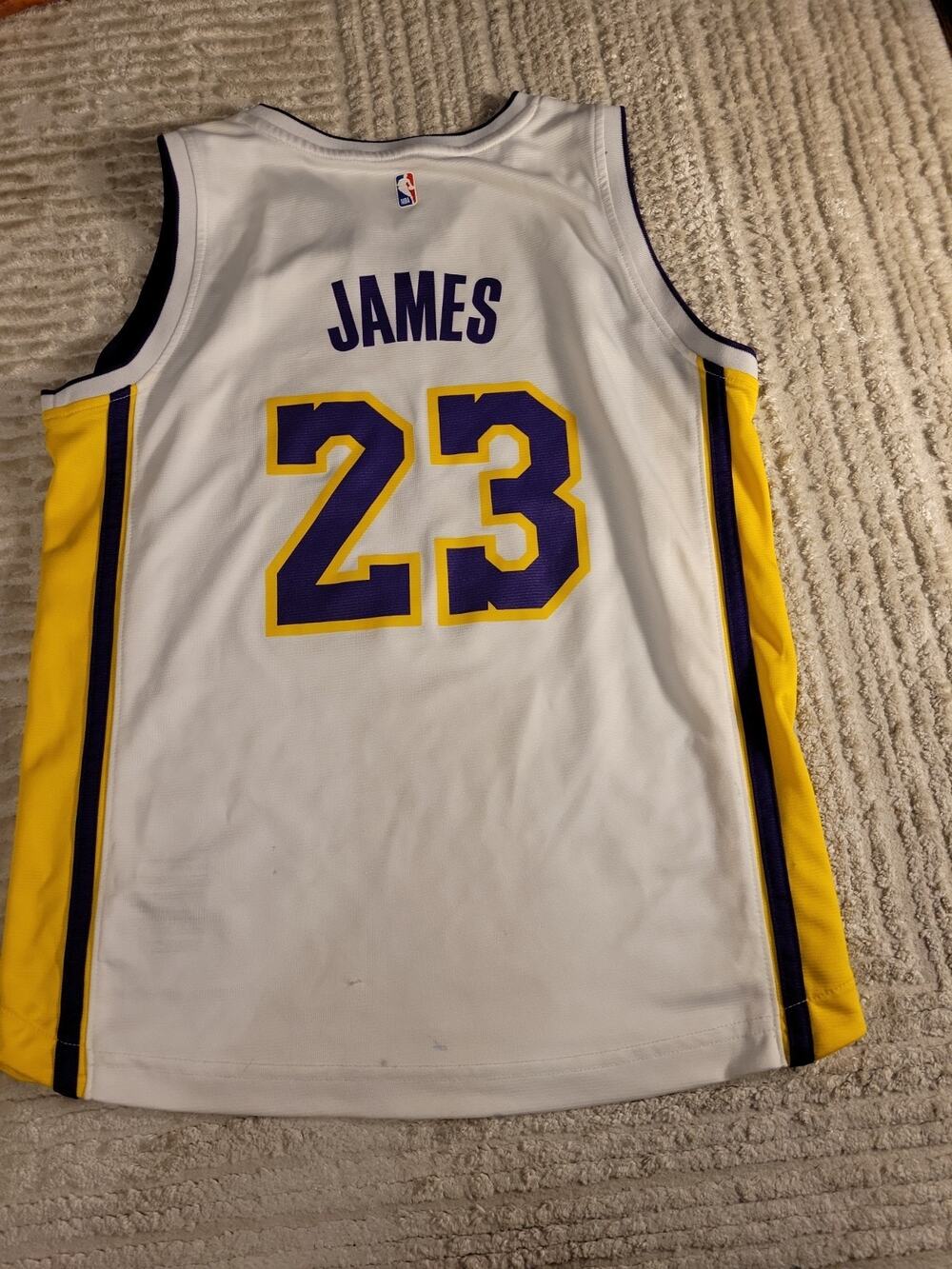 Fanactics Lebron James Los Angeles Lakers Jersey Youth Large Basketball Boys